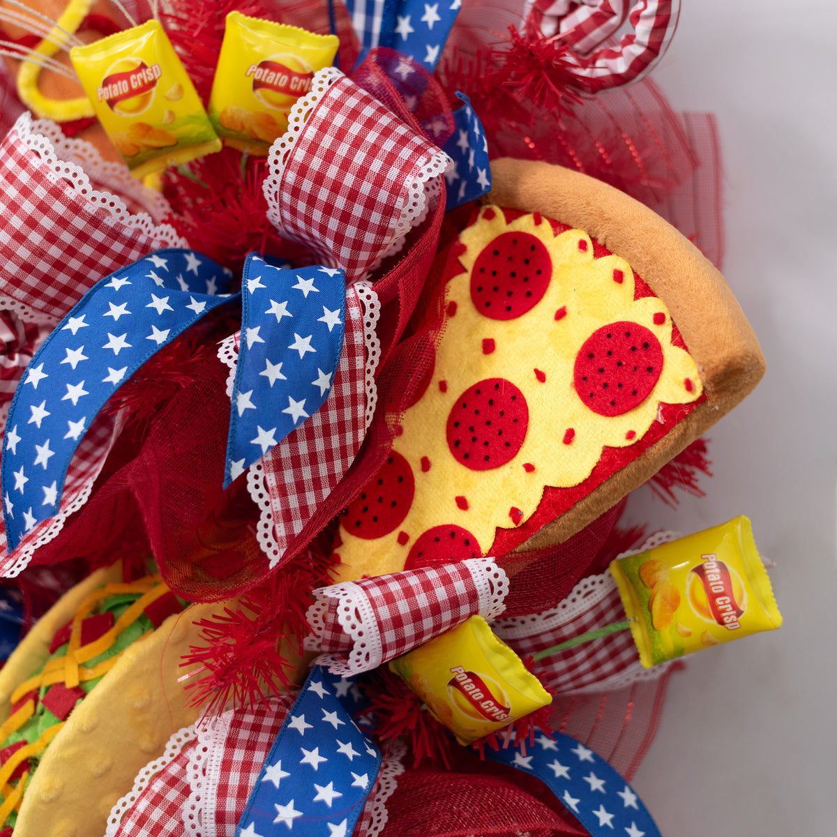 8" Pizza Slice Decoration Lifestyle Photo