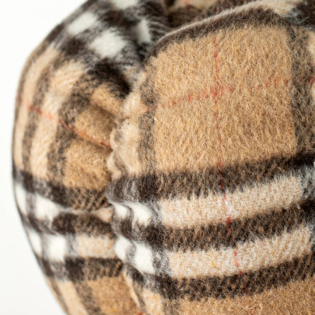 7" Plush Pumpkin: Luxury Plaid detail photo 3