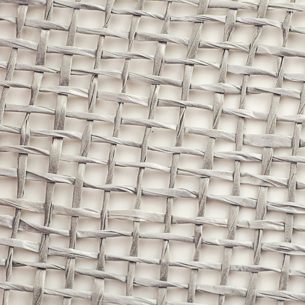 10" Poly Burlap Mesh: Grey detail photo 3