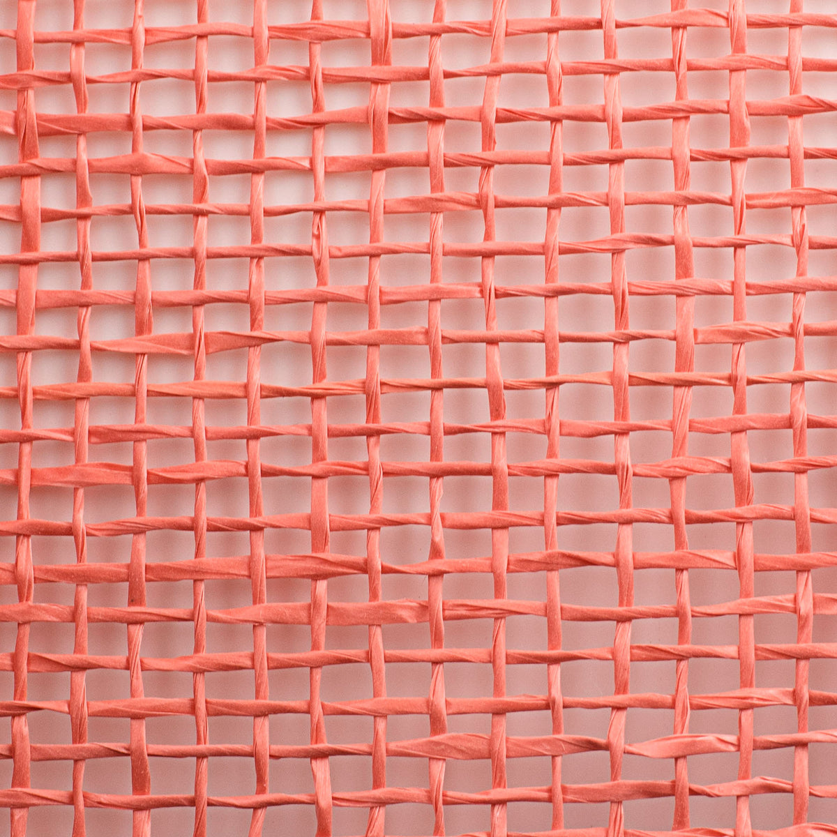 10" Poly Burlap Mesh: Peach detail photo 3