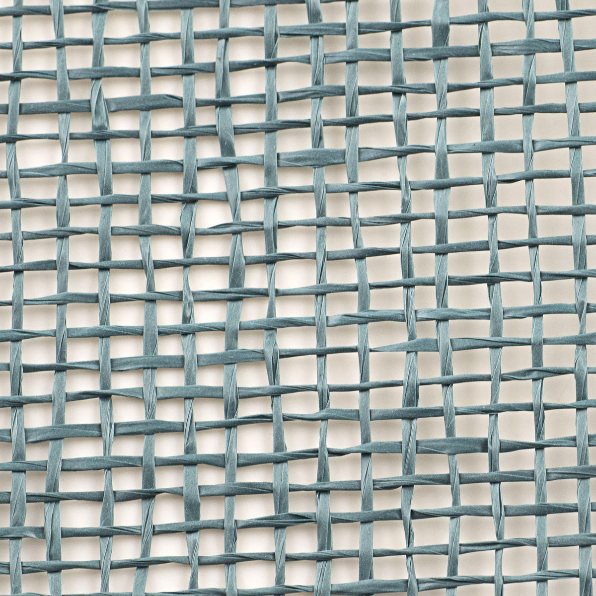 10" Poly Burlap Mesh: Smoke Blue detail photo 3