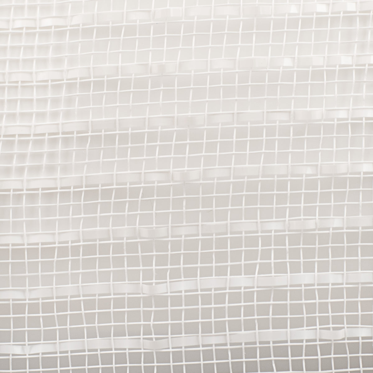 10" Poly Deco Mesh: Matte White Wide Foil detail photo 3