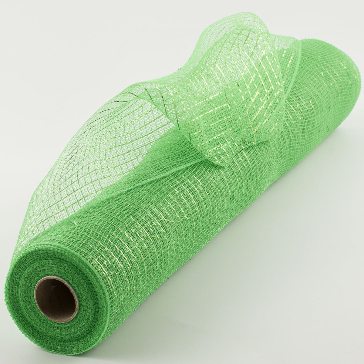 21" Poly Deco Mesh: Metallic Lime Green Item Number: RE100150