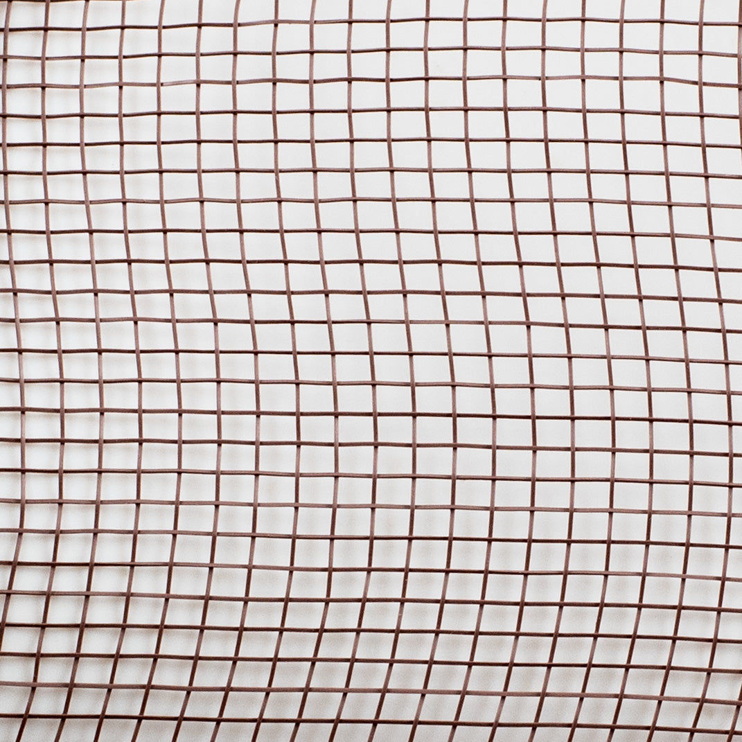10" Poly Deco Mesh: Milk Chocolate detail photo 3
