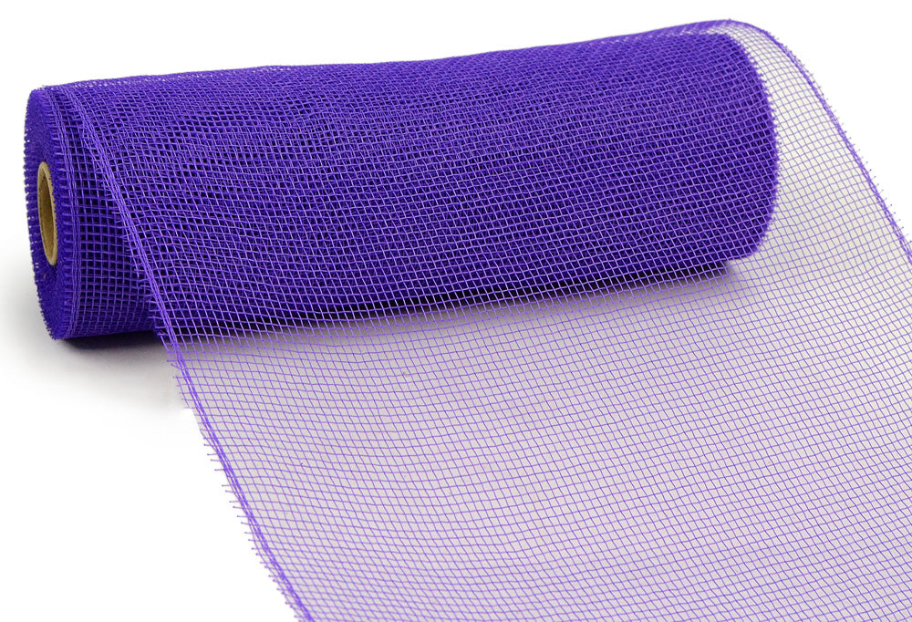 10" Poly Deco Mesh: Purple detail photo 4