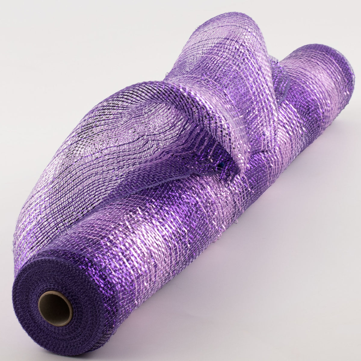 21" Poly Deco Mesh: Purple Metallic Ombré Item Number: XB999-11