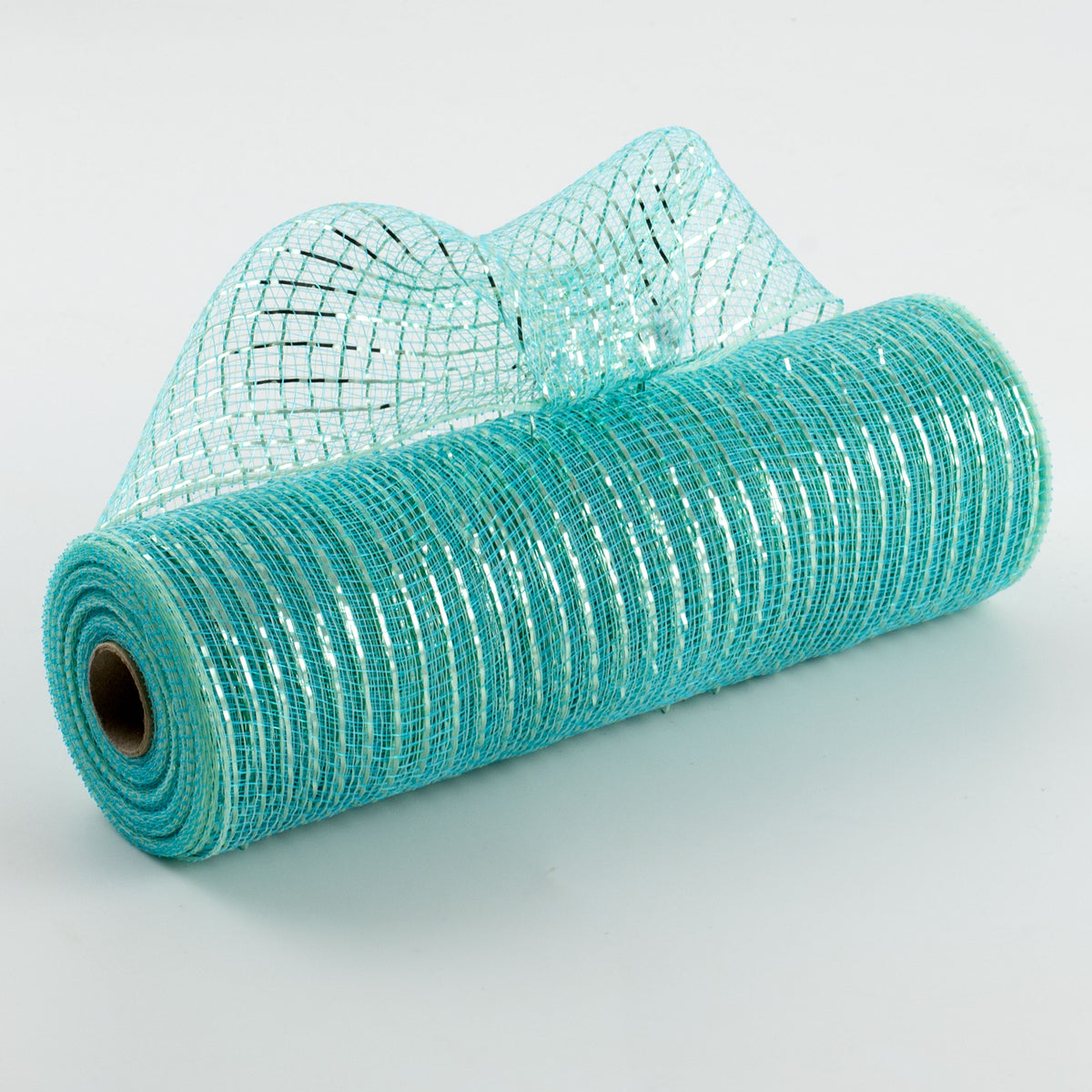 10" Poly Mesh Roll: Metallic Ice Blue Item Number: XB90510-05