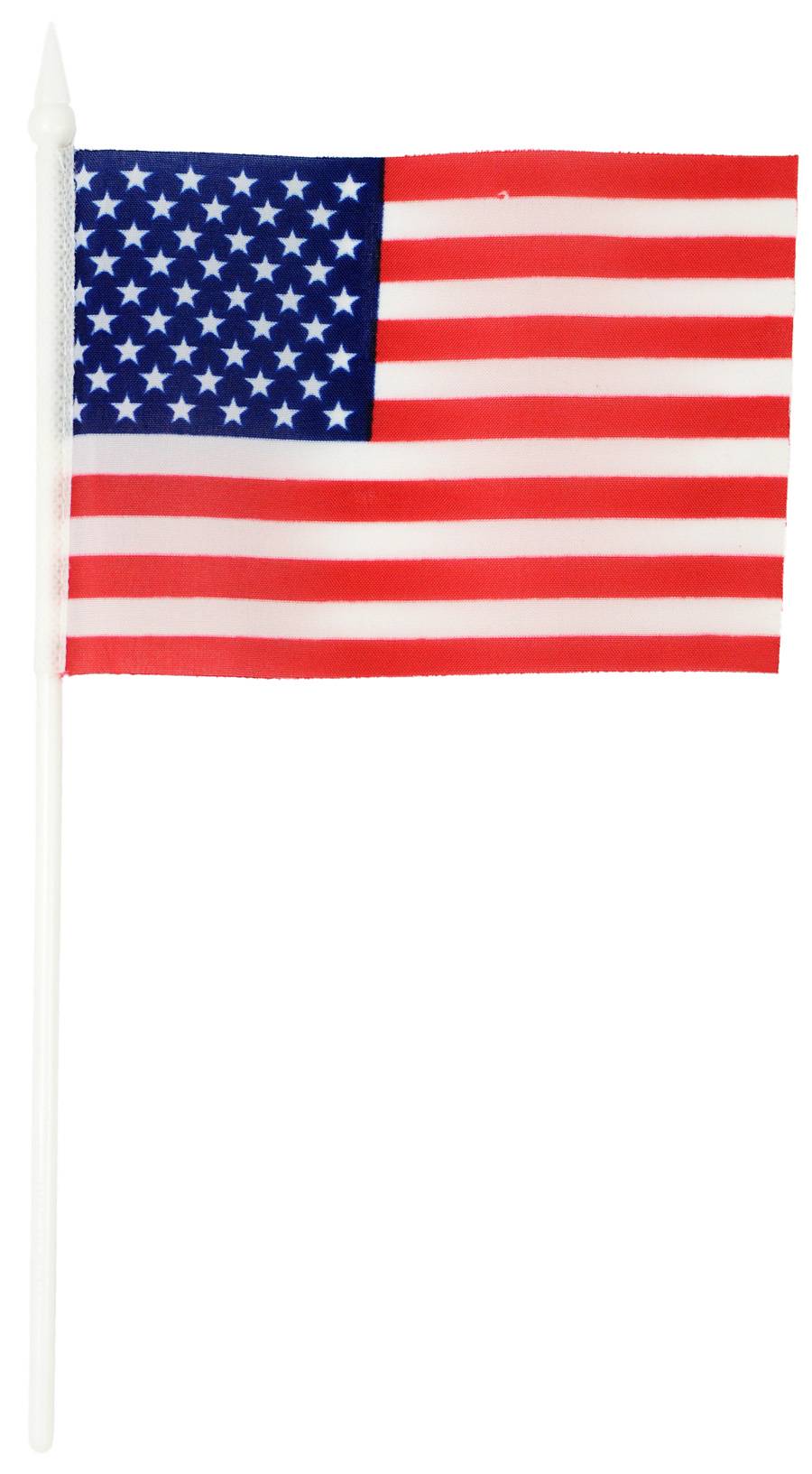4" x 6" Polyester American Flags (12) detail photo 3