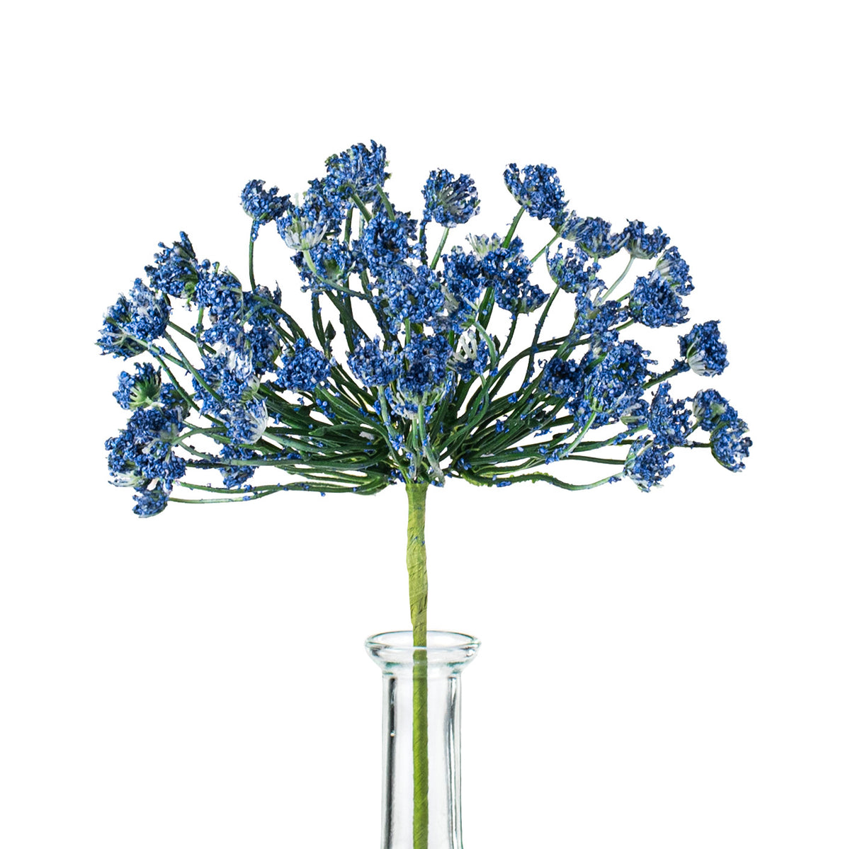 21" Queen Ann Heather Blossom Stem: Blue Item Number: 28930