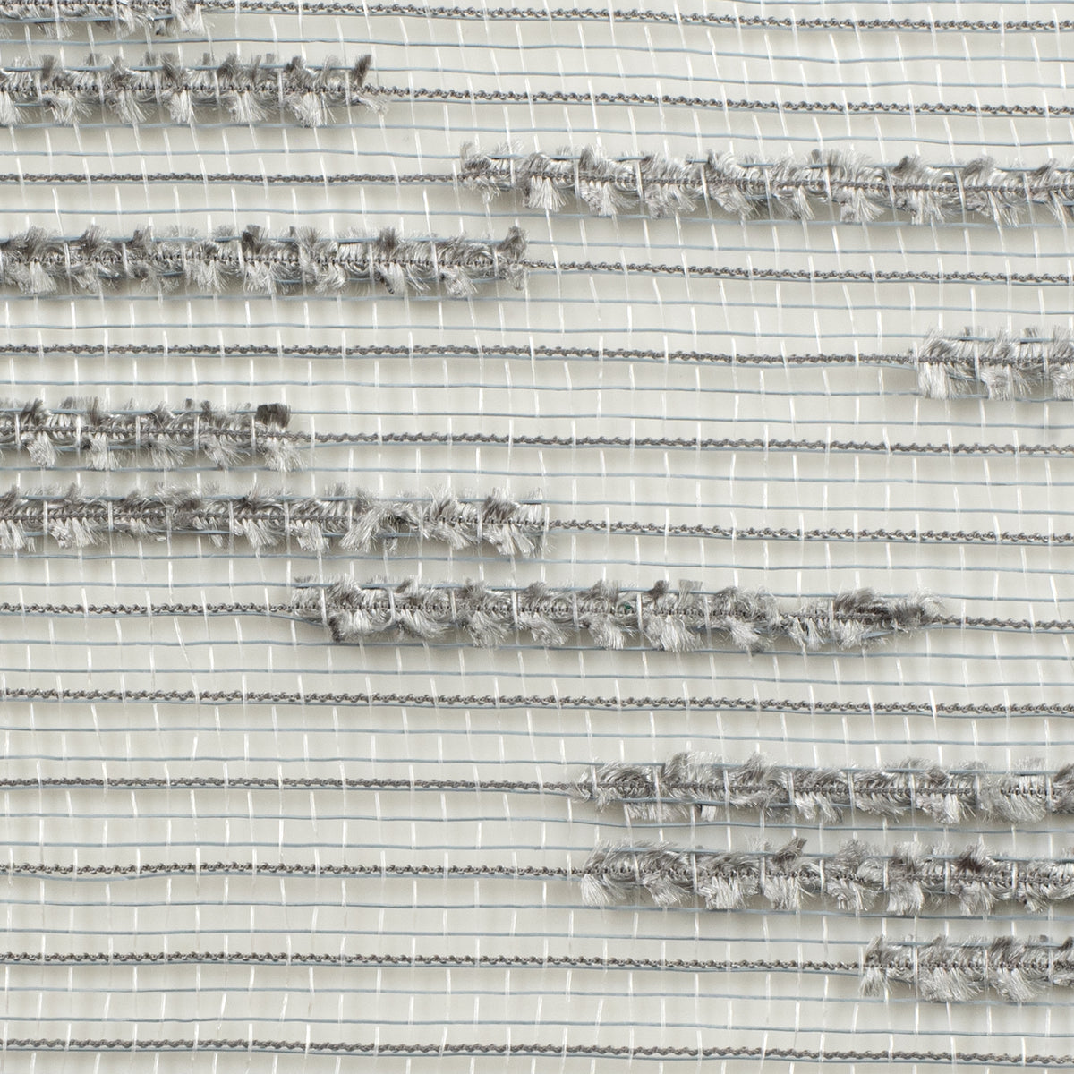 10" Random Double Drift Mesh: Silver detail photo 3
