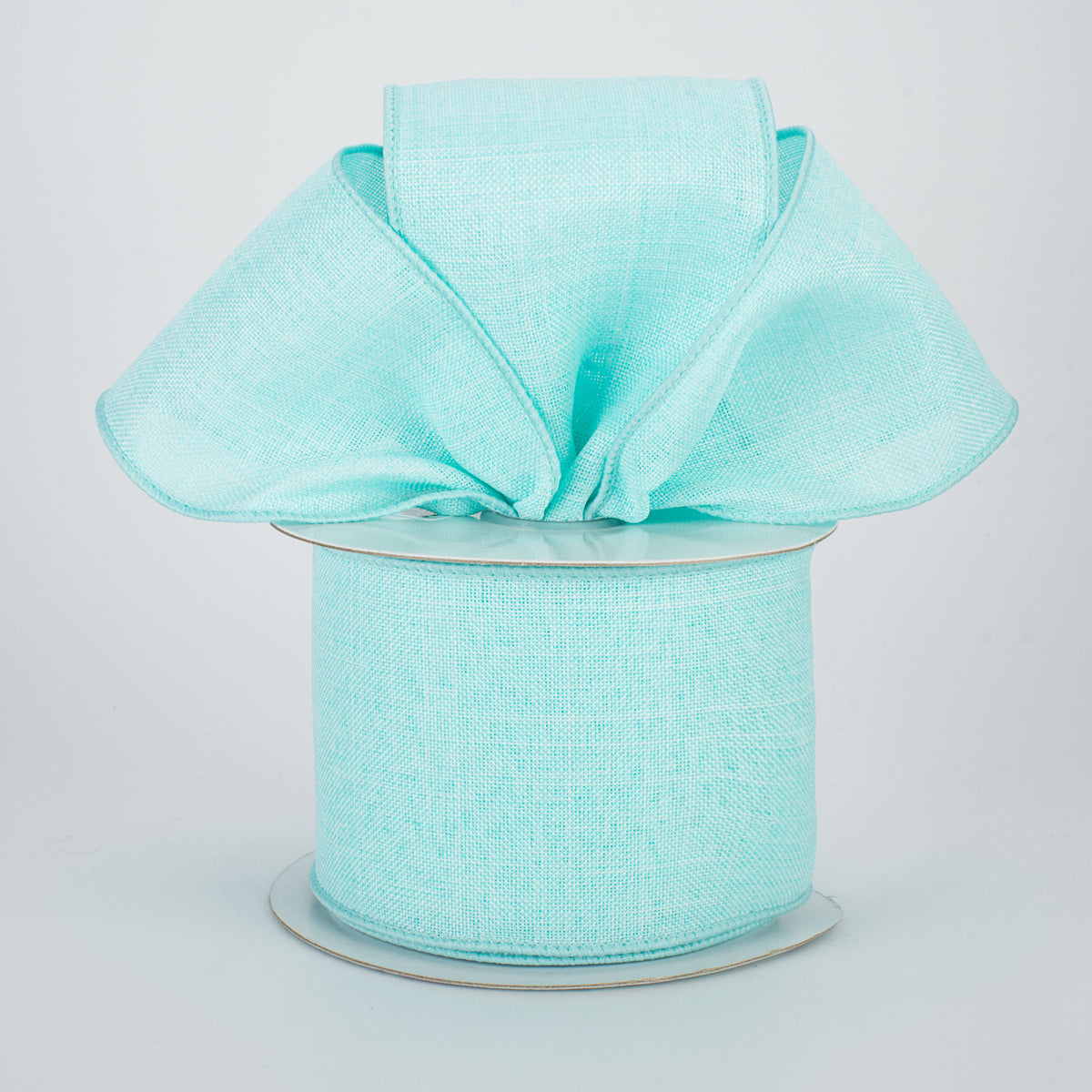 2.5" Royal Canvas Ribbon: Ice Blue (10 Yards) Lifestyle Photo
