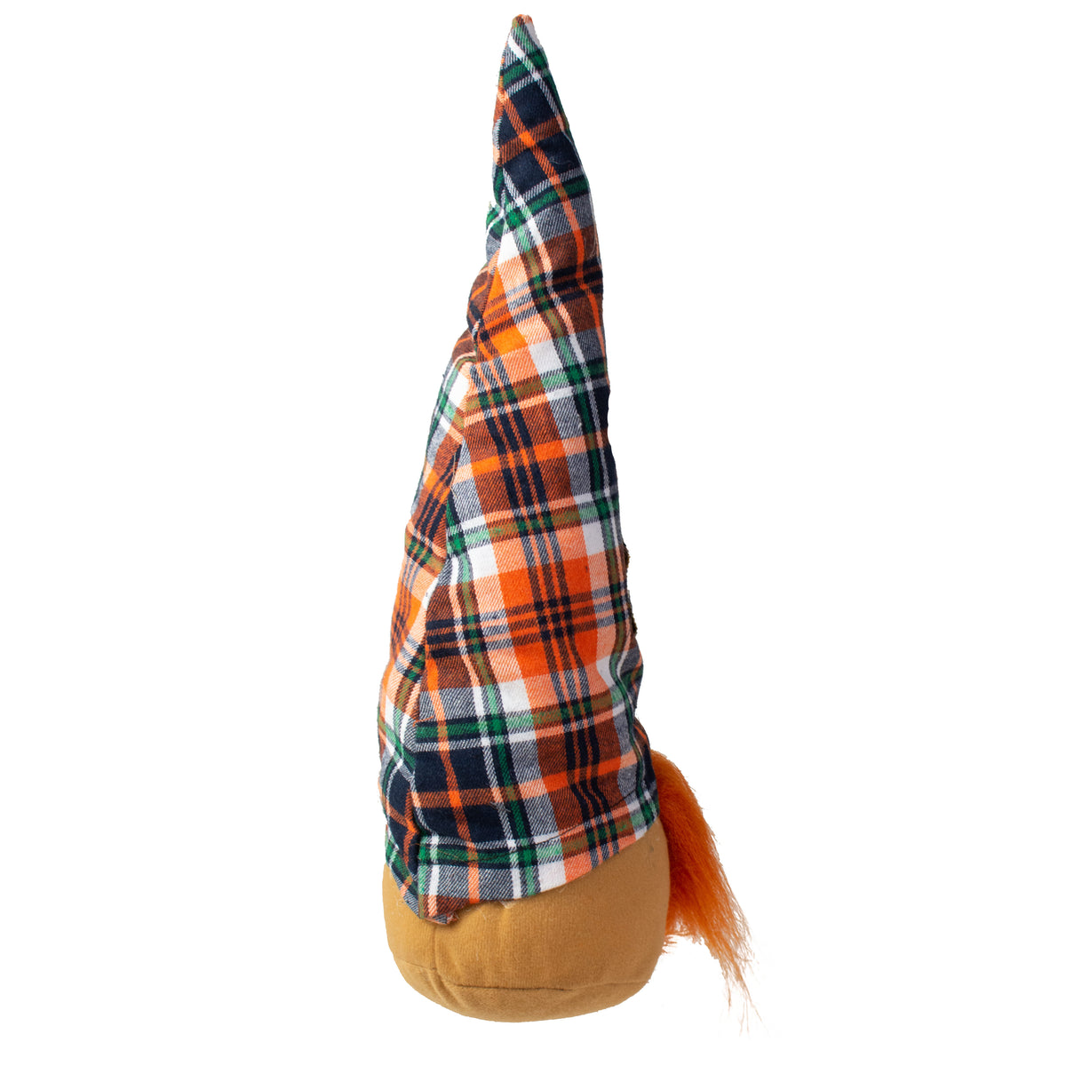16" Scarecrow Plaid Fall Gnome detail photo 3