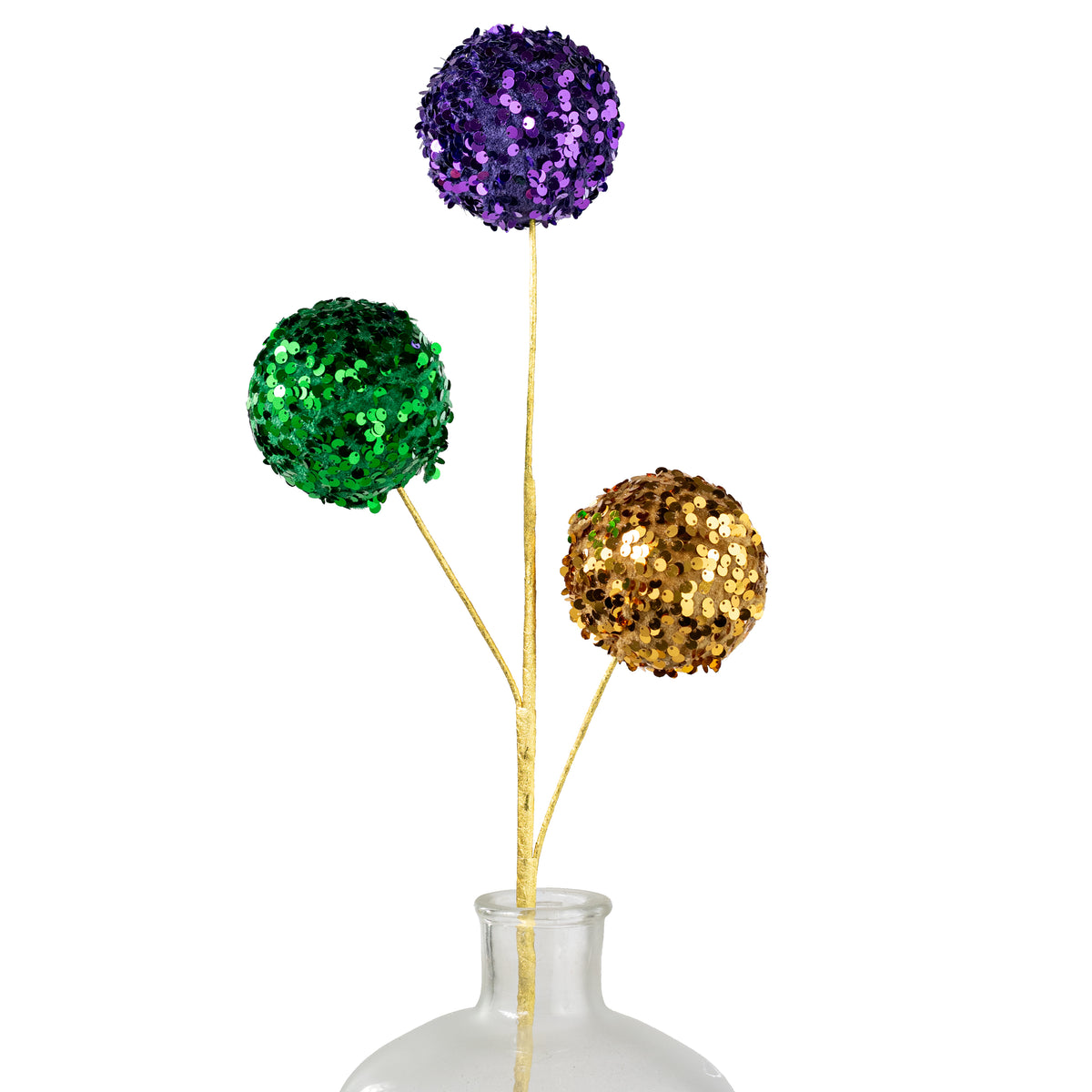 26" Sequined Ball Spray: Mardi Gras Item Number: HG3301