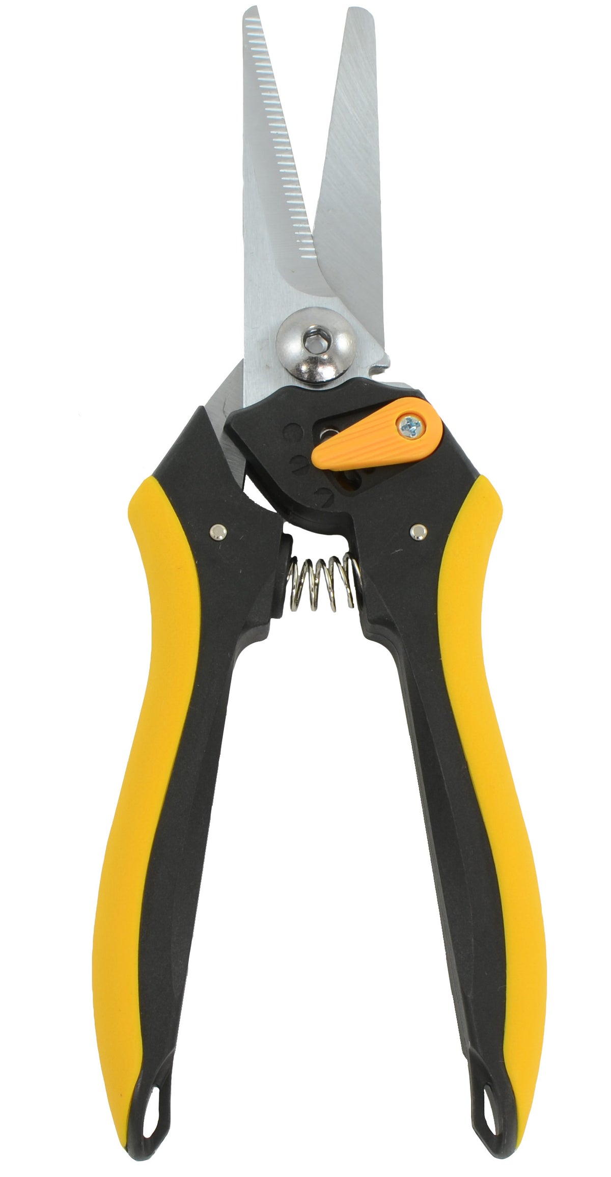 8.25" Serrated Metal Pruning Shears Floral Cutter Lifestyle Photo