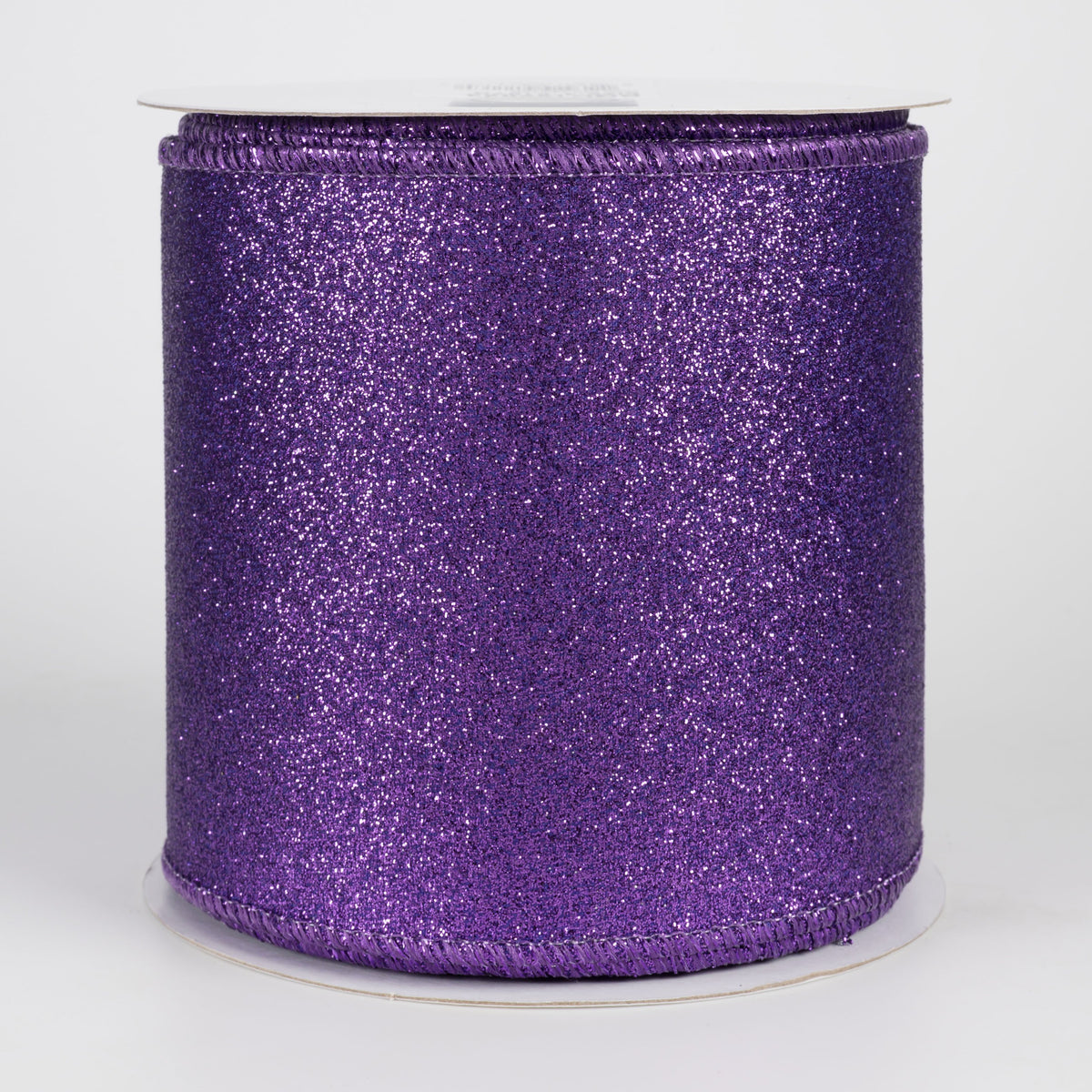 4" Shimmer Glitter Ribbon: Purple (10 Yards) Item Number: RGC159823