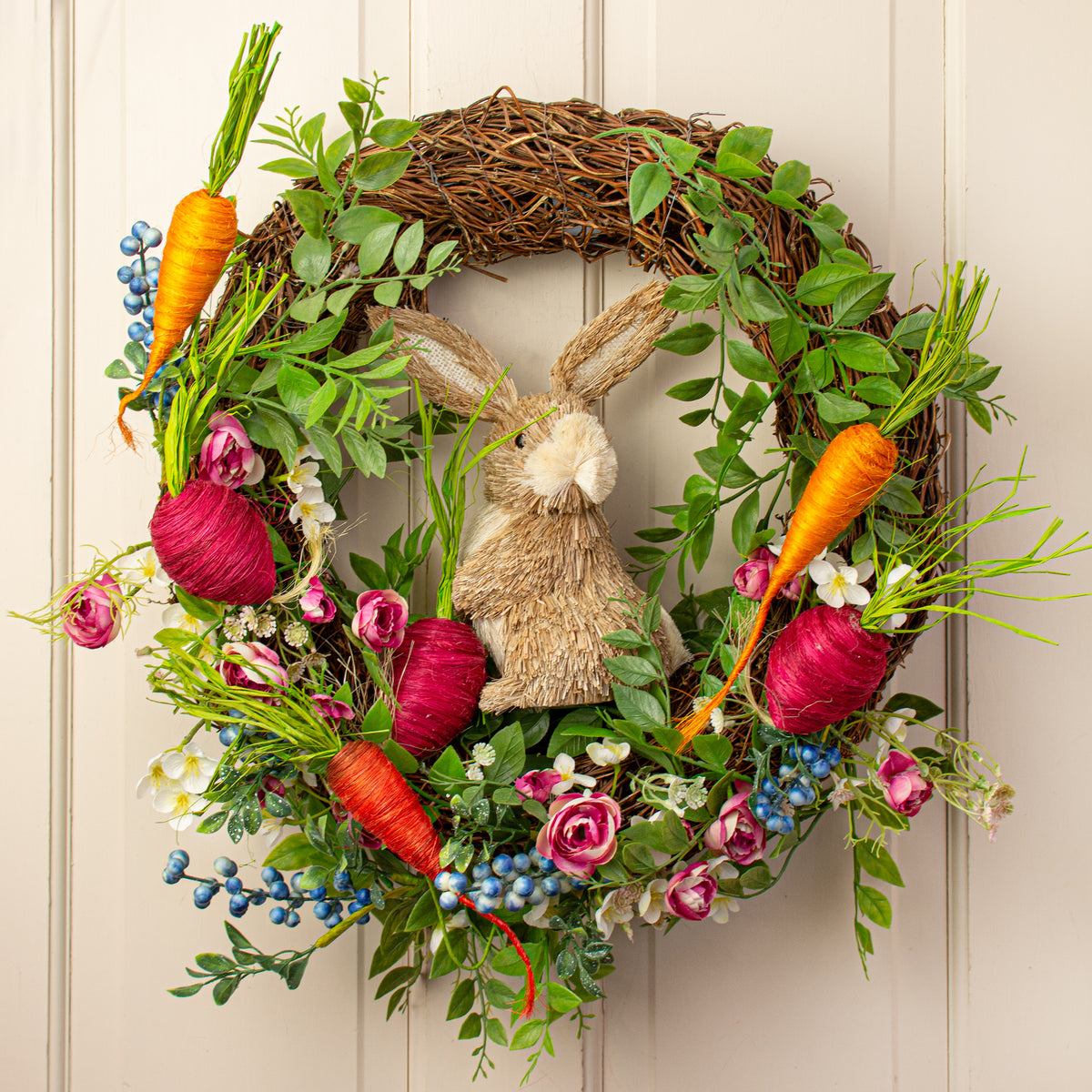 10" Sisal Bunny Decoration Lifestyle Photo