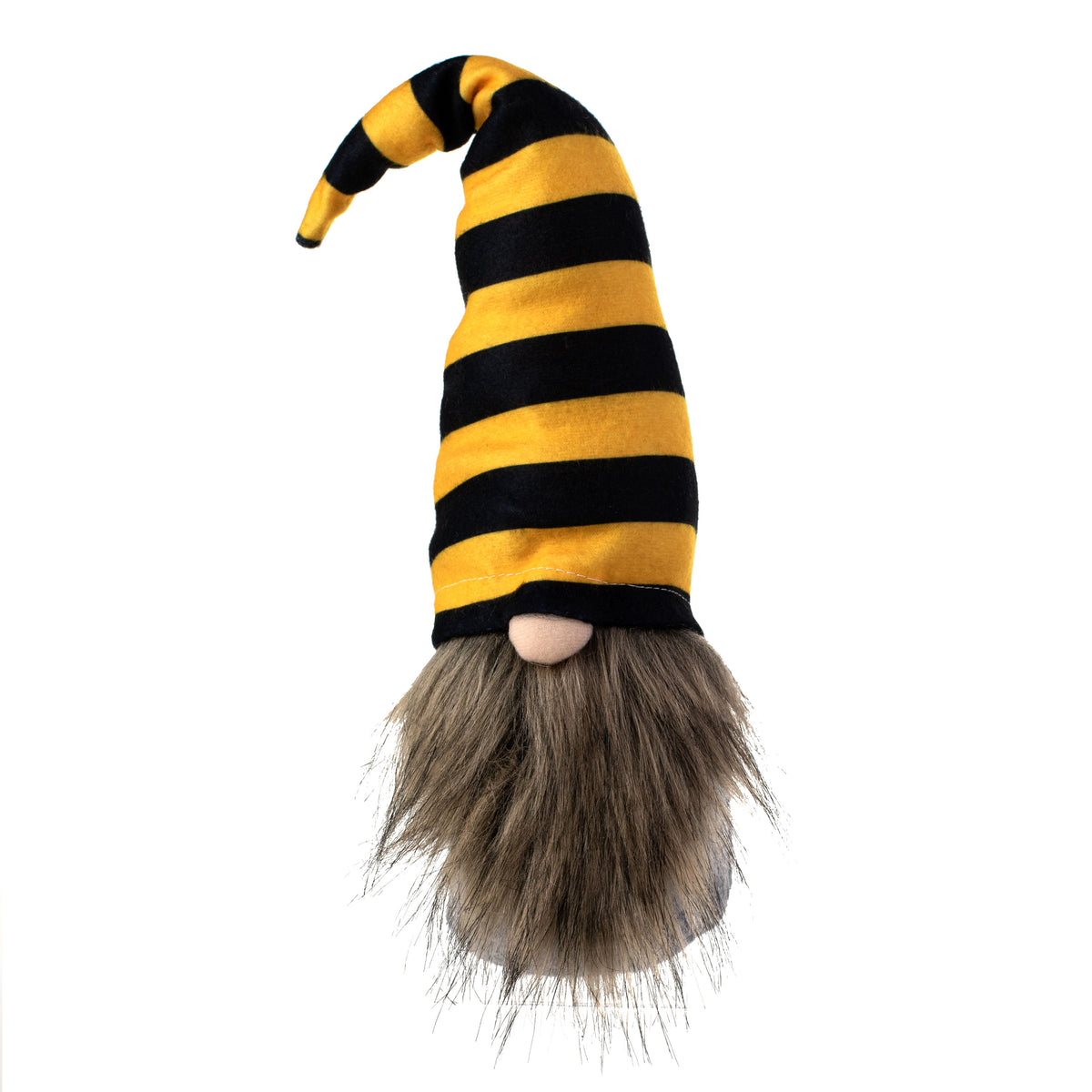 14" Sitting Gnome: Yellow & Black Item Number: 62833YWBK