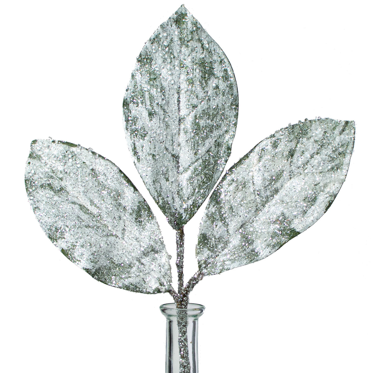15" Snowy Magnolia Leaf Pick Item Number: XX7890