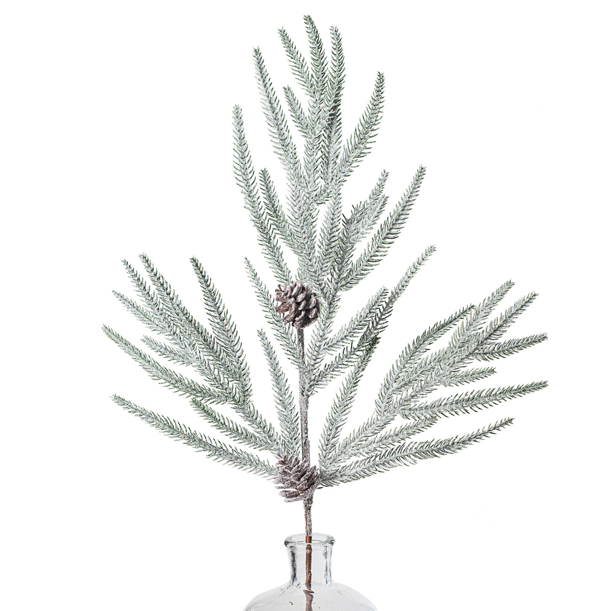 30" Snowy Pine Spray Item Number: 85872SNOW