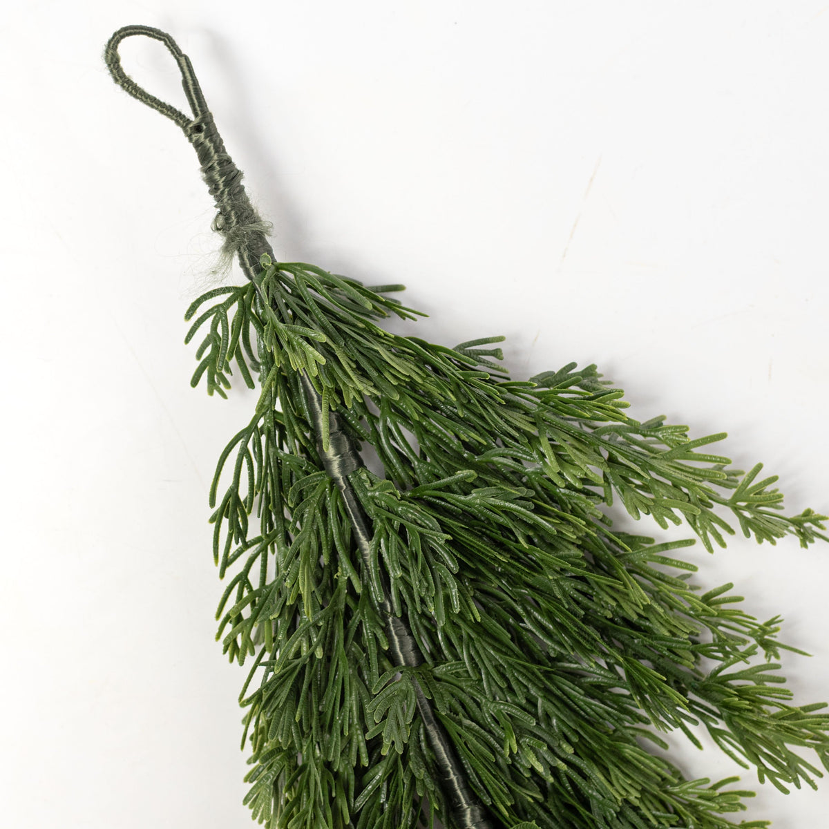 6' Soft Touch Cypress Garland: Evergreen detail photo 4
