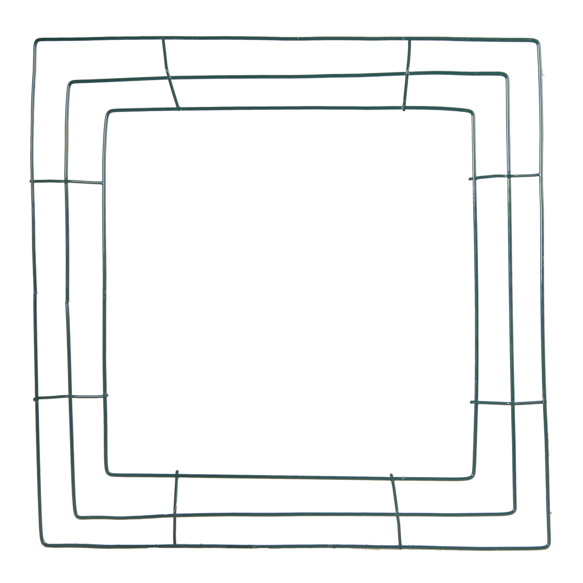 14" Square Wreath Form: 3 Wire Item Number: 36014