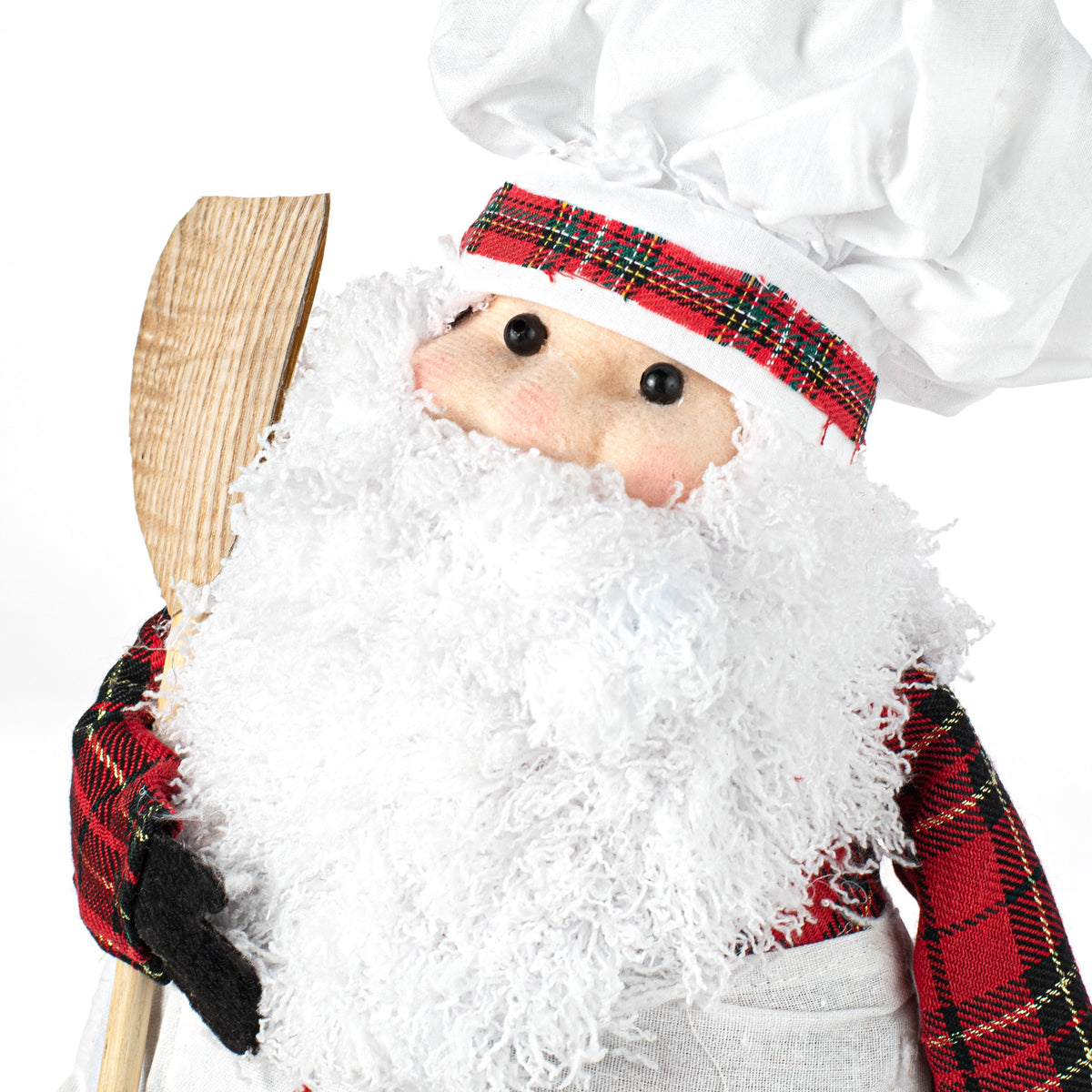16" Standing Chef Santa Decoration detail photo 3