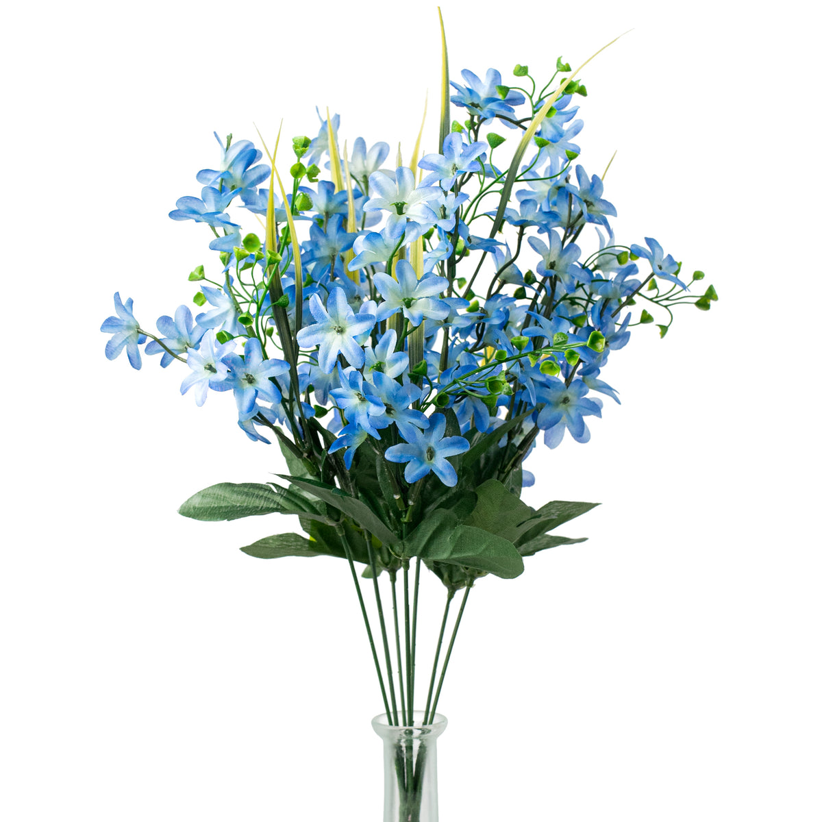 19" Star Blossom Bush: Blue Item Number: 63513BL
