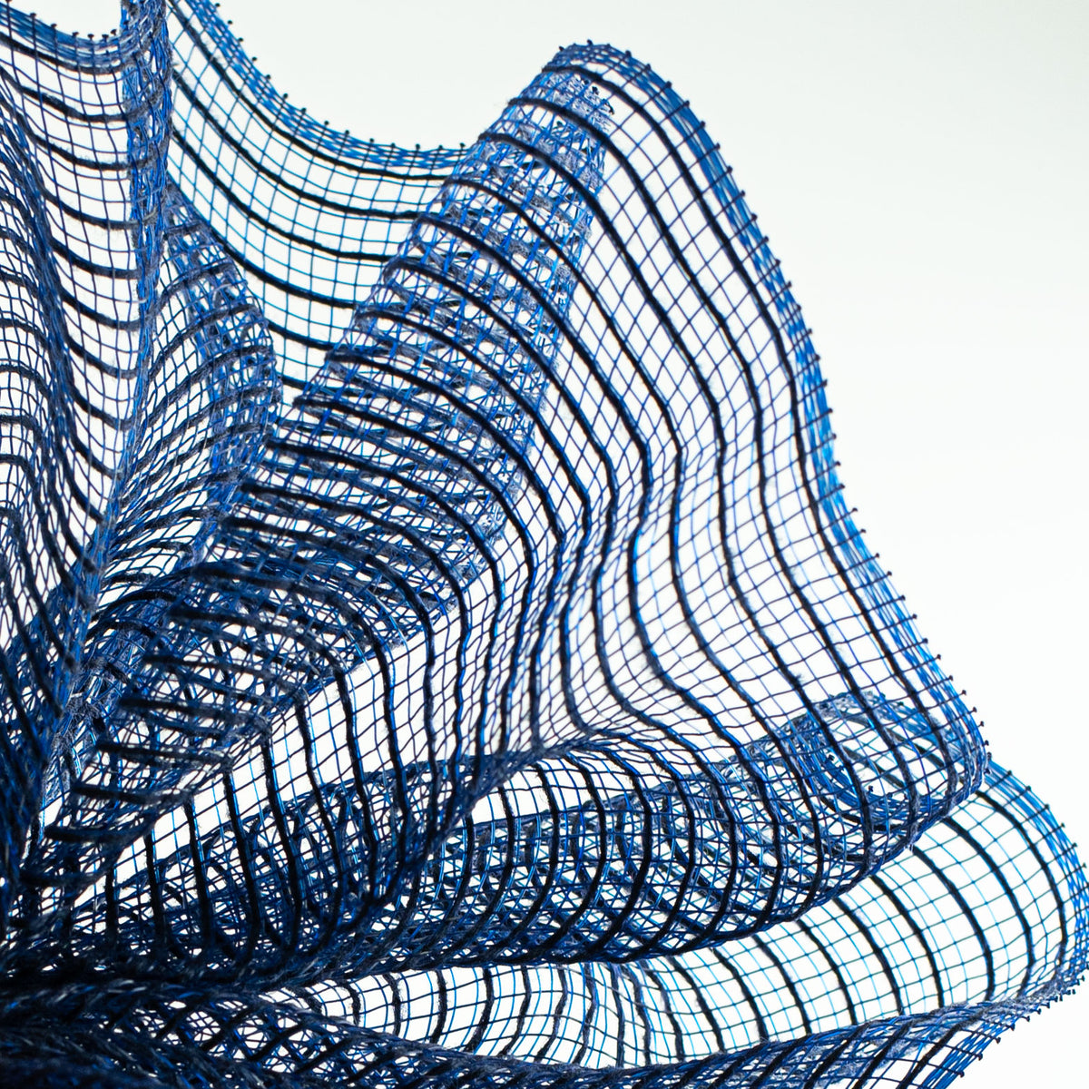 10" Stripe Fabric Mesh: Navy Blue Lifestyle Photo
