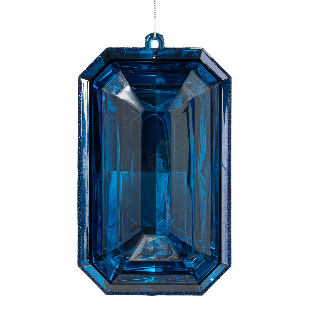 7.75" Tall Jewel Gem Ornament: Sapphire Blue Item Number: 244984