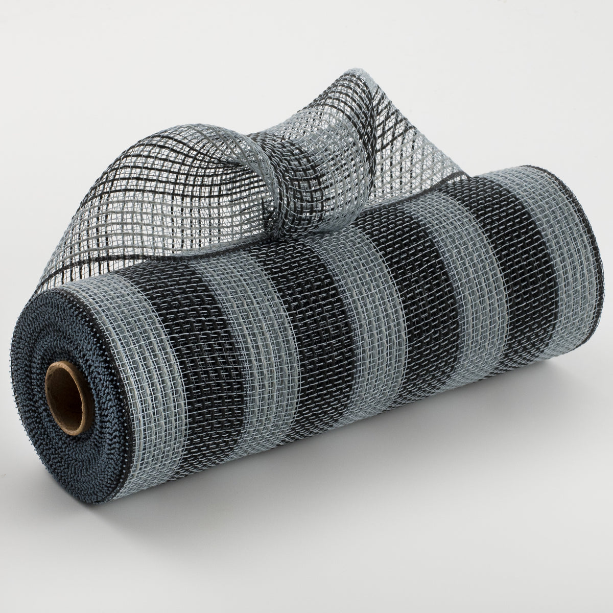 10" Thin Stripe Fabric Mesh: Grey & Black Item Number: RY8319B1
