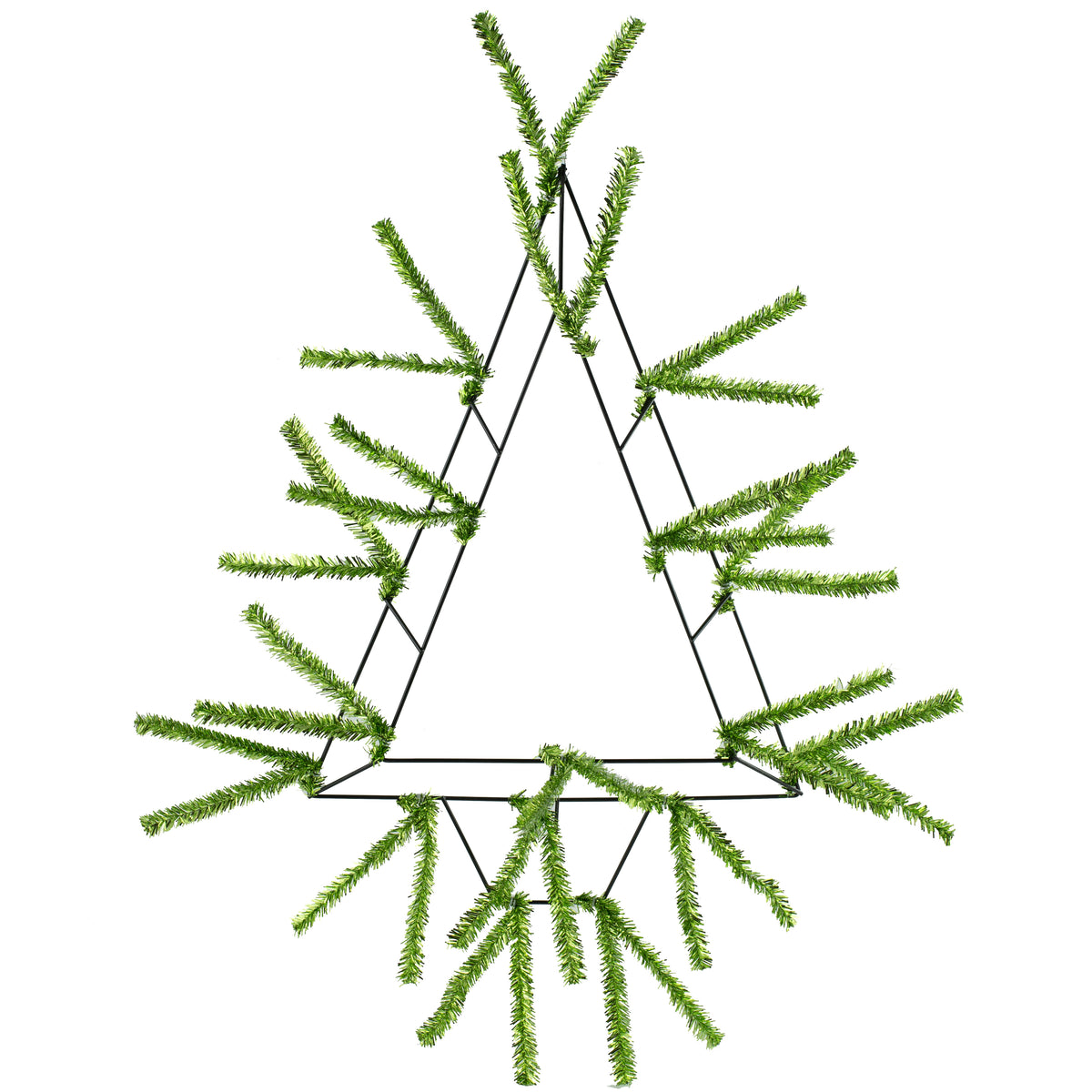 20" Tinsel Open Tree Work Form: Metallic Lime Item Number: XX765437