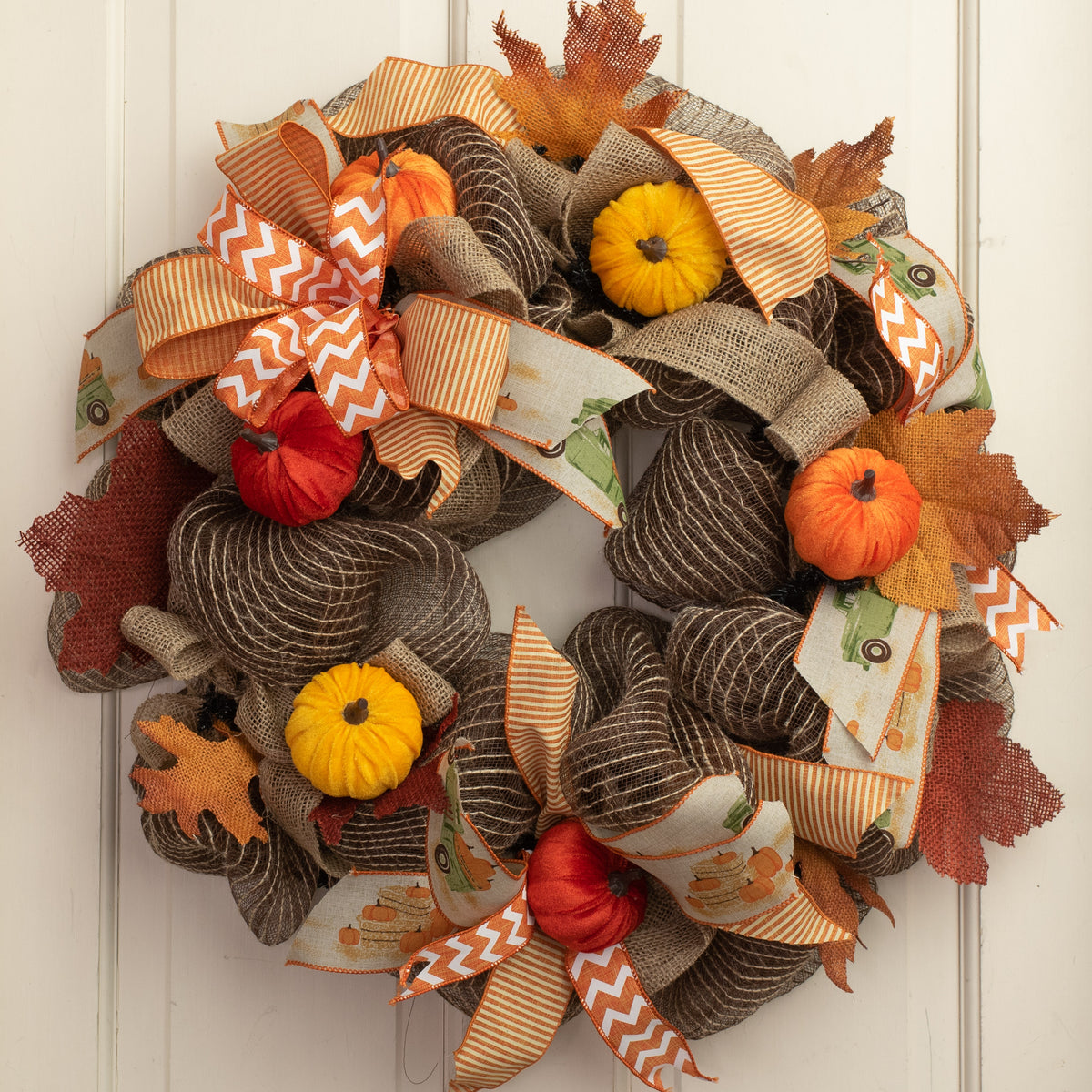 3.25 Velvet Pumpkins (Set of 6) Lifestyle Photo
