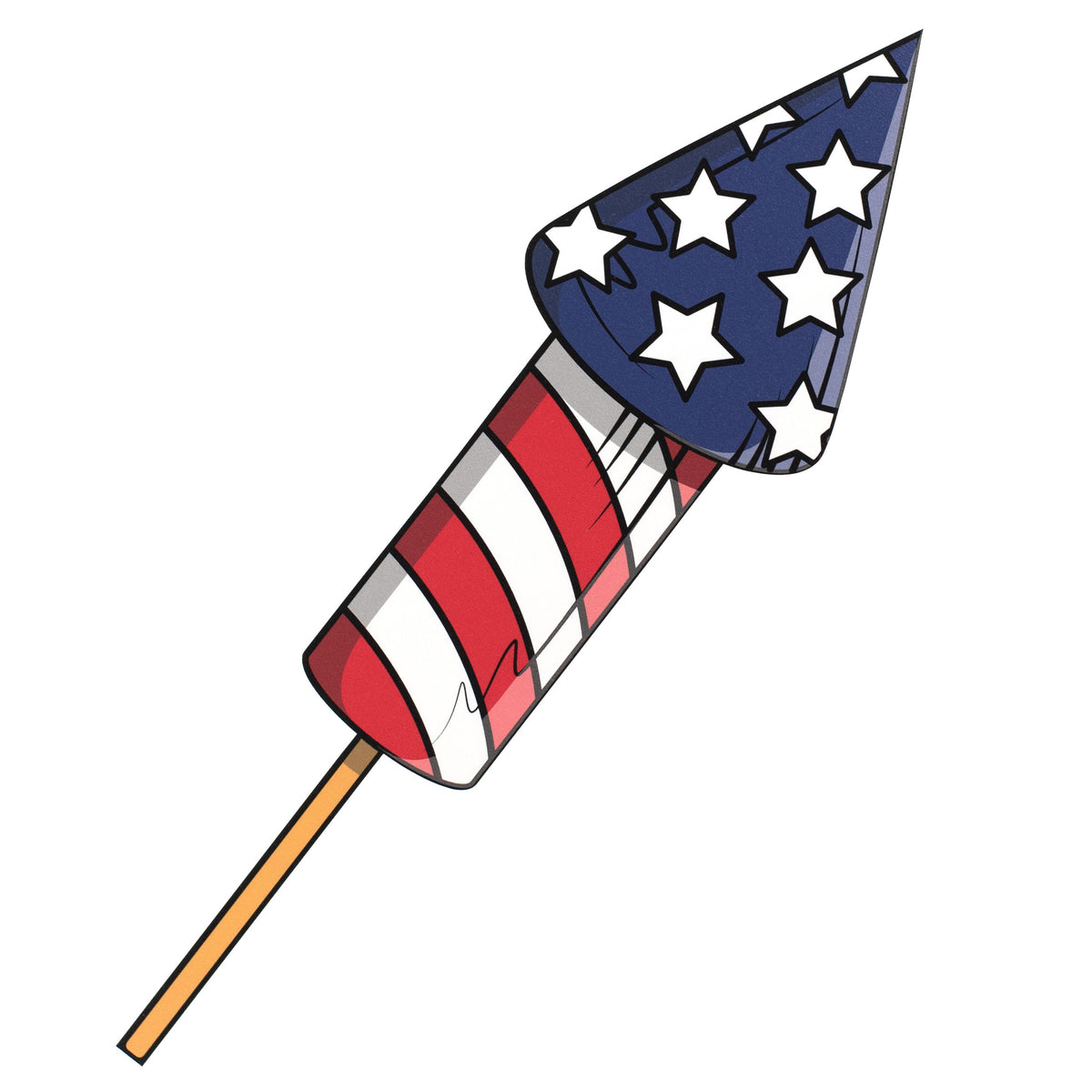 18" Waterproof Accent: Fireworks Rocket Item Number: CD1081NH