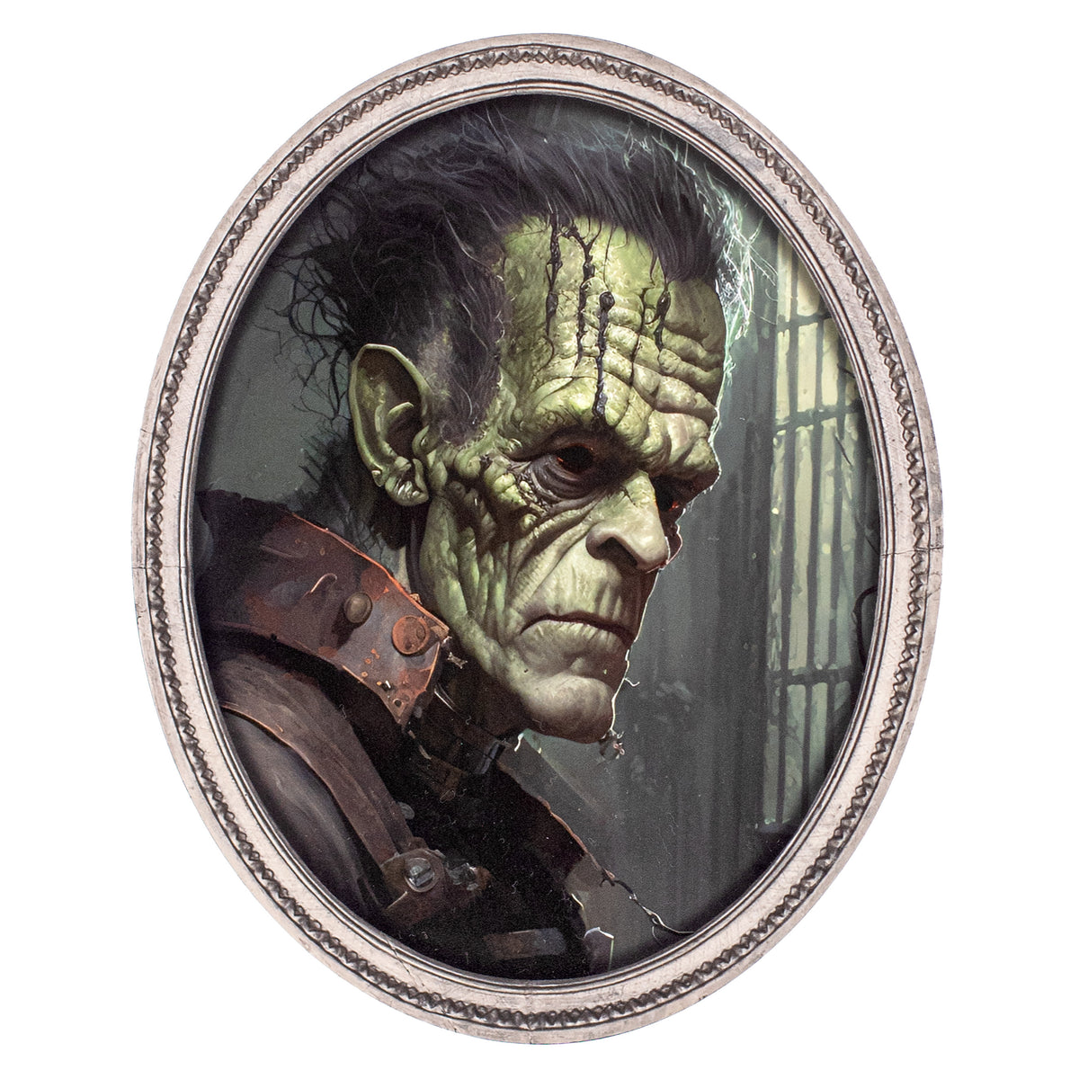 11" Waterproof Accent: Fright Frame Frankenstein Item Number: CD1044NH