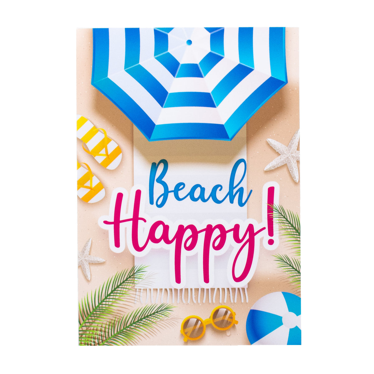 10" Waterproof Sign: Beach Happy Item Number: CD0951NH