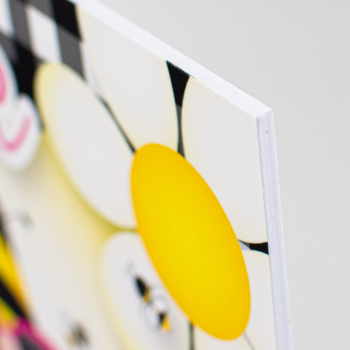 9" Waterproof Sign: Bee Yourself Gnome detail photo 3