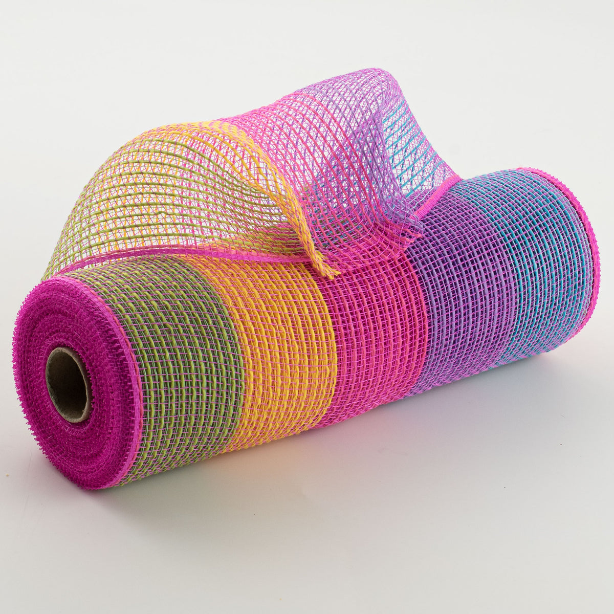 10" Wide Stripe Fabric Mesh: Hot Pink, Green, Yellow, Lavender, Turquoise Item Number: RY8316D8