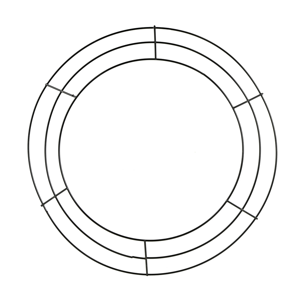 14" Wire Wreath Frame: 3-Wire Black Item Number: MD062902