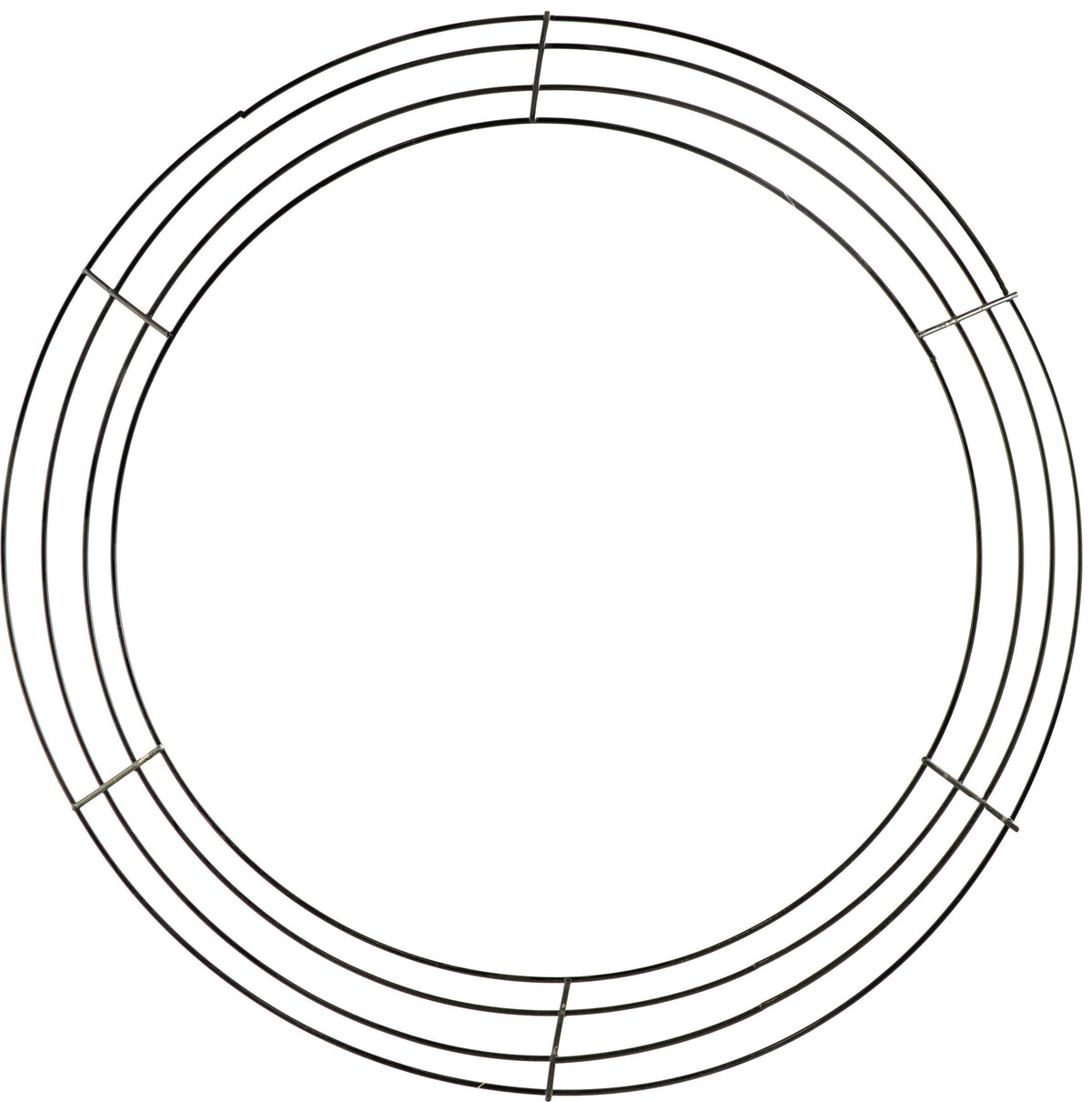 18" Wire Wreath Frame: 4-Wire Black Item Number: MD063802