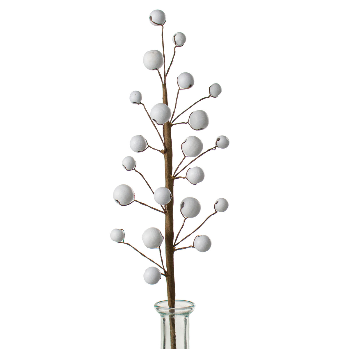 16" Wooden Bead Pick: White Item Number: 85647WT