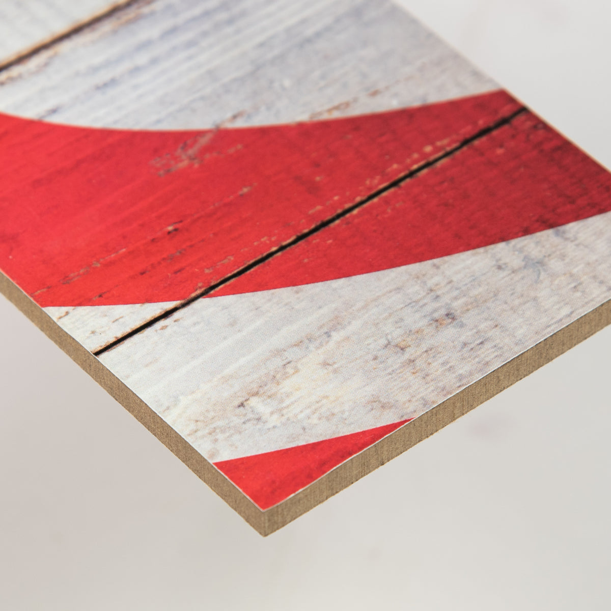 14" Wooden Sign: American Flag Cross detail photo 3