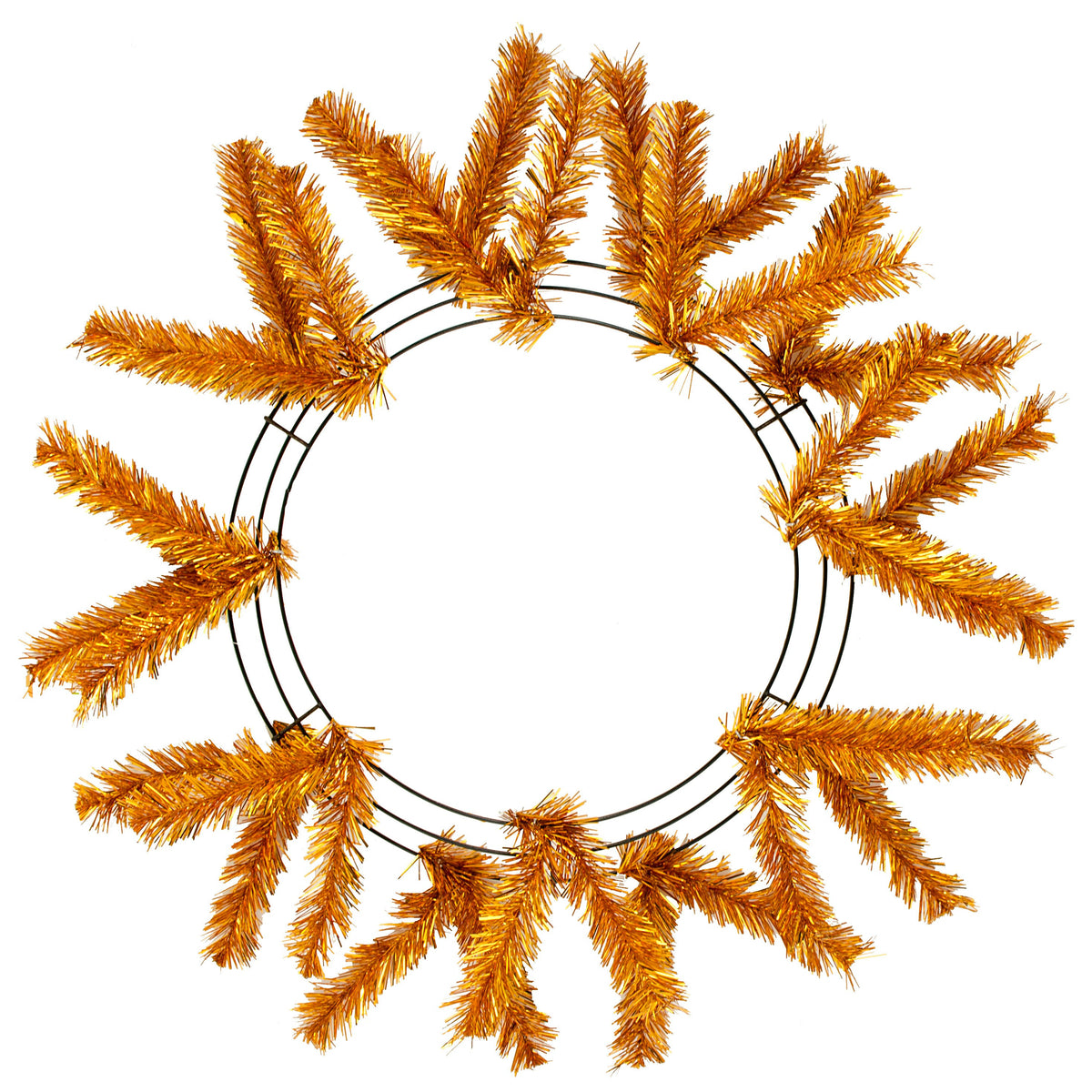 15-24" Work Wreath Form: Metallic Copper Item Number: XX749538