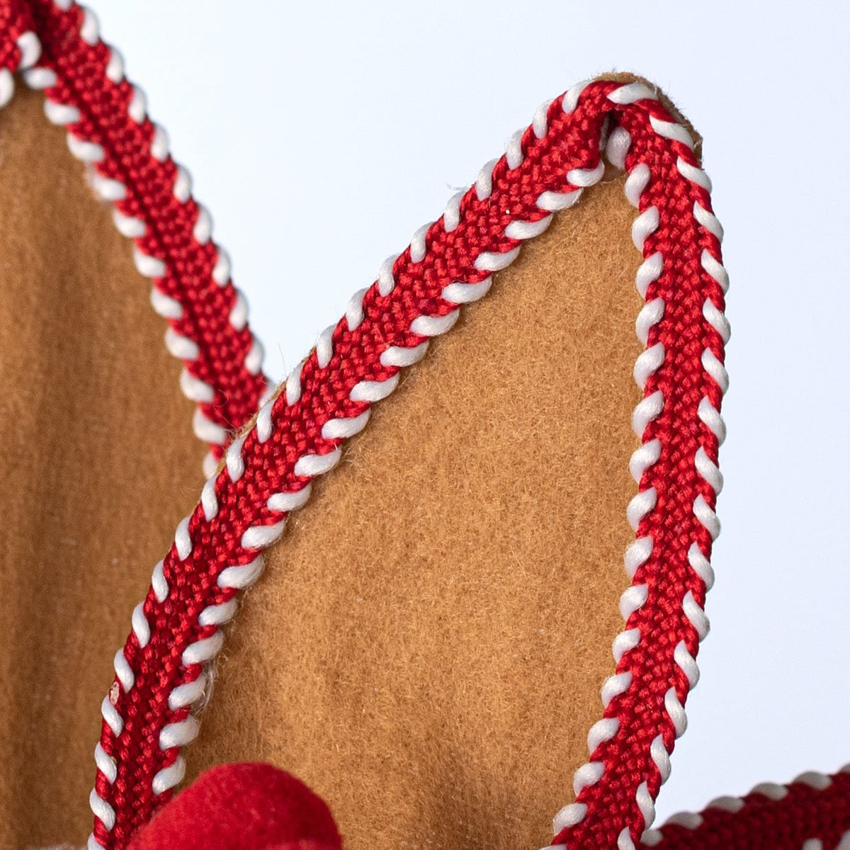 10" x 24" Felt & Trim Poinsettia Stem: Red Gingerbread Lifestyle Photo