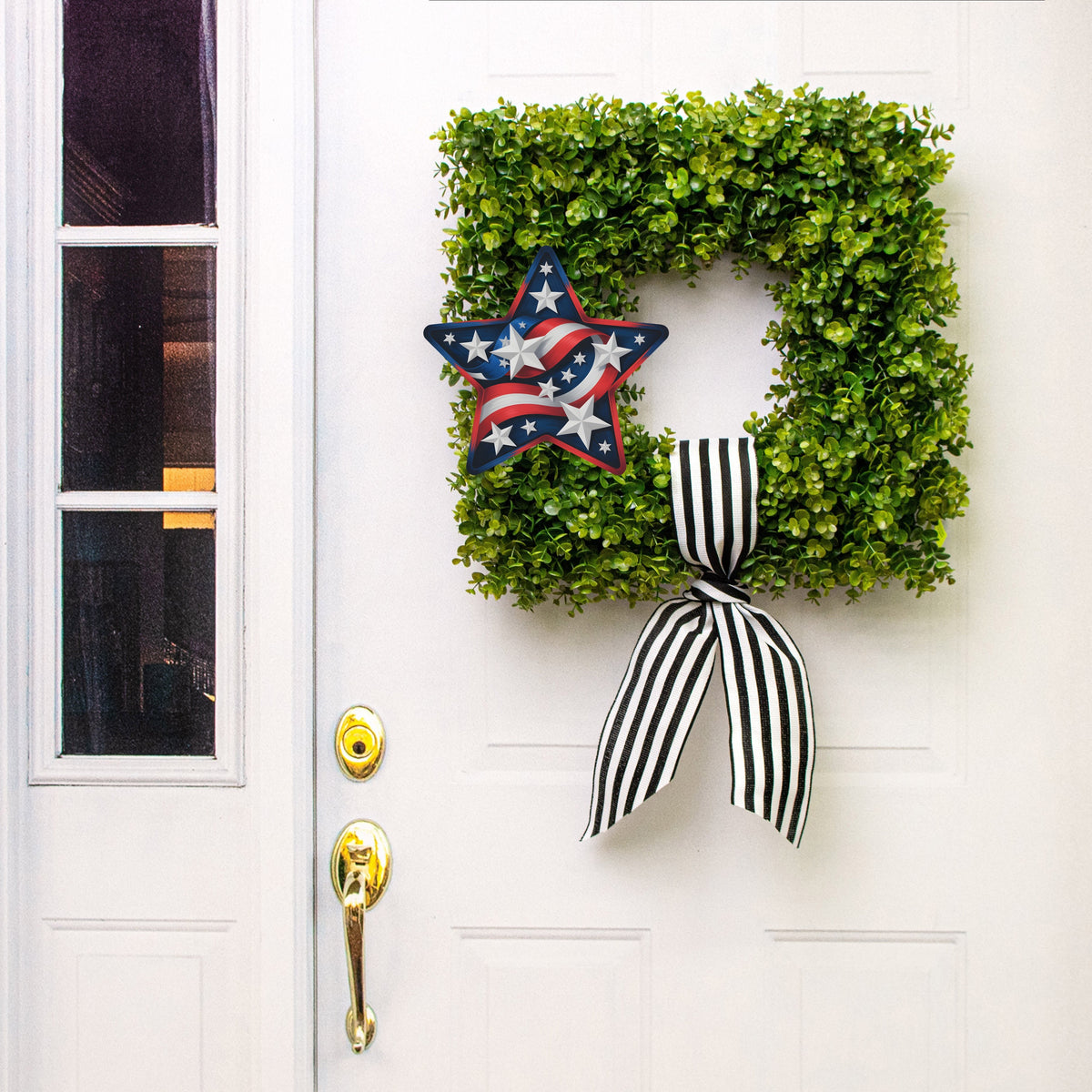 10.5" Star Waterproof Accent: Stars and Stripes USA Lifestyle Photo