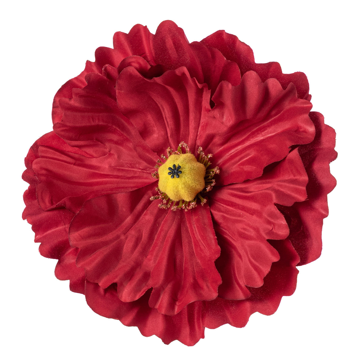 11" Oversized Poppy Head: Red Item Number: 64064RD