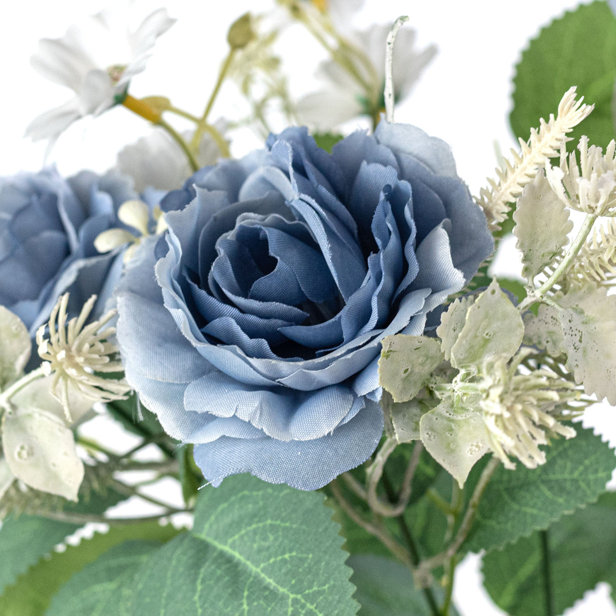 15" Roses Mix Bush: Dusty Blue Lifestyle Photo