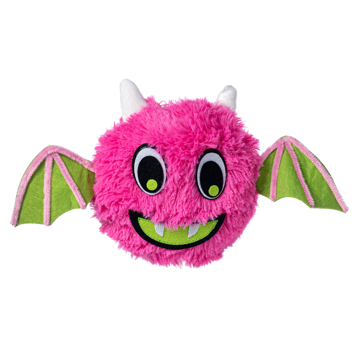 16" Fuzzy Bat Wreath Enhancement: Hot Pink & Green Item Number: HH409478
