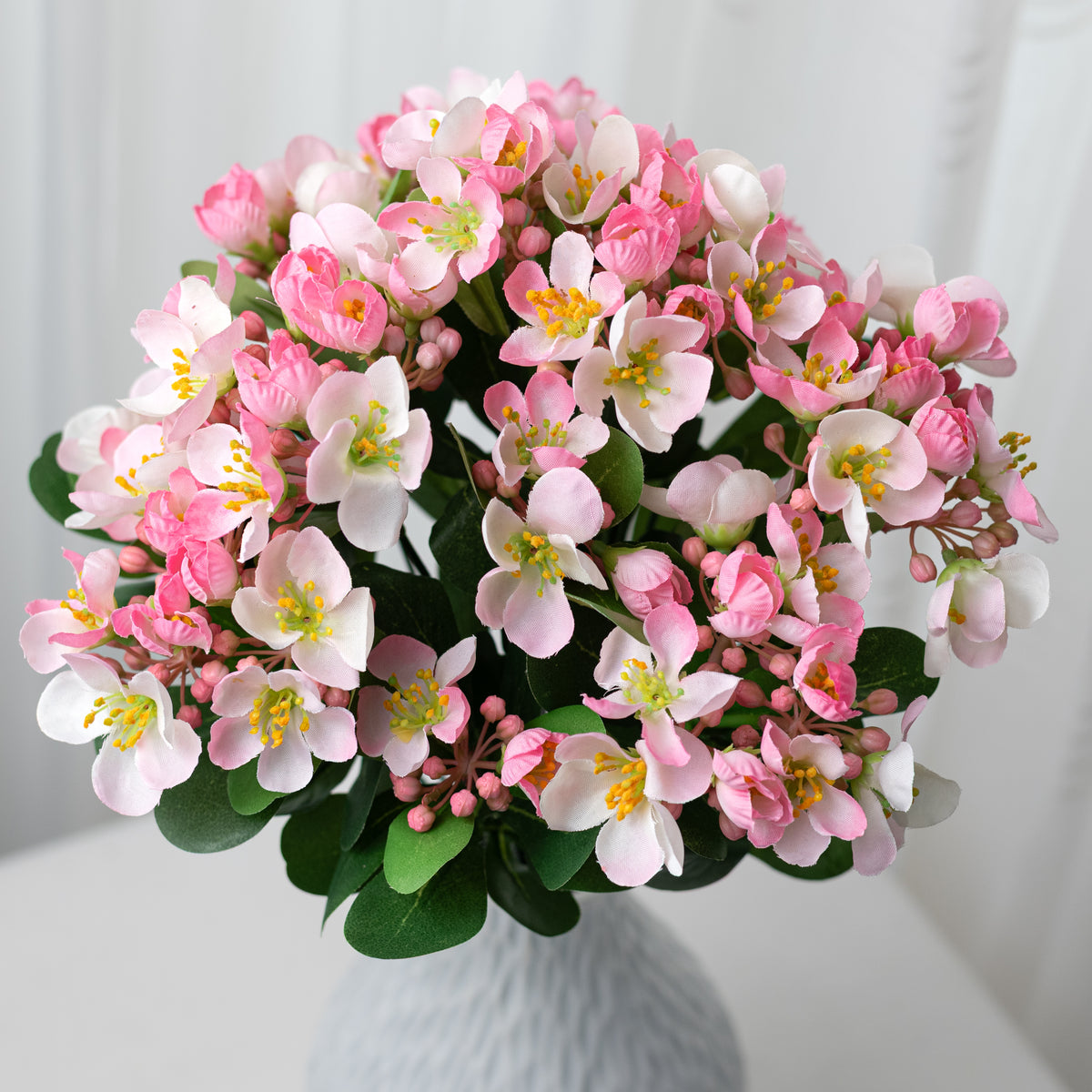 19" Jasmine Blossom Bush: Pink (12 Stem) Item Number: 85606-PK