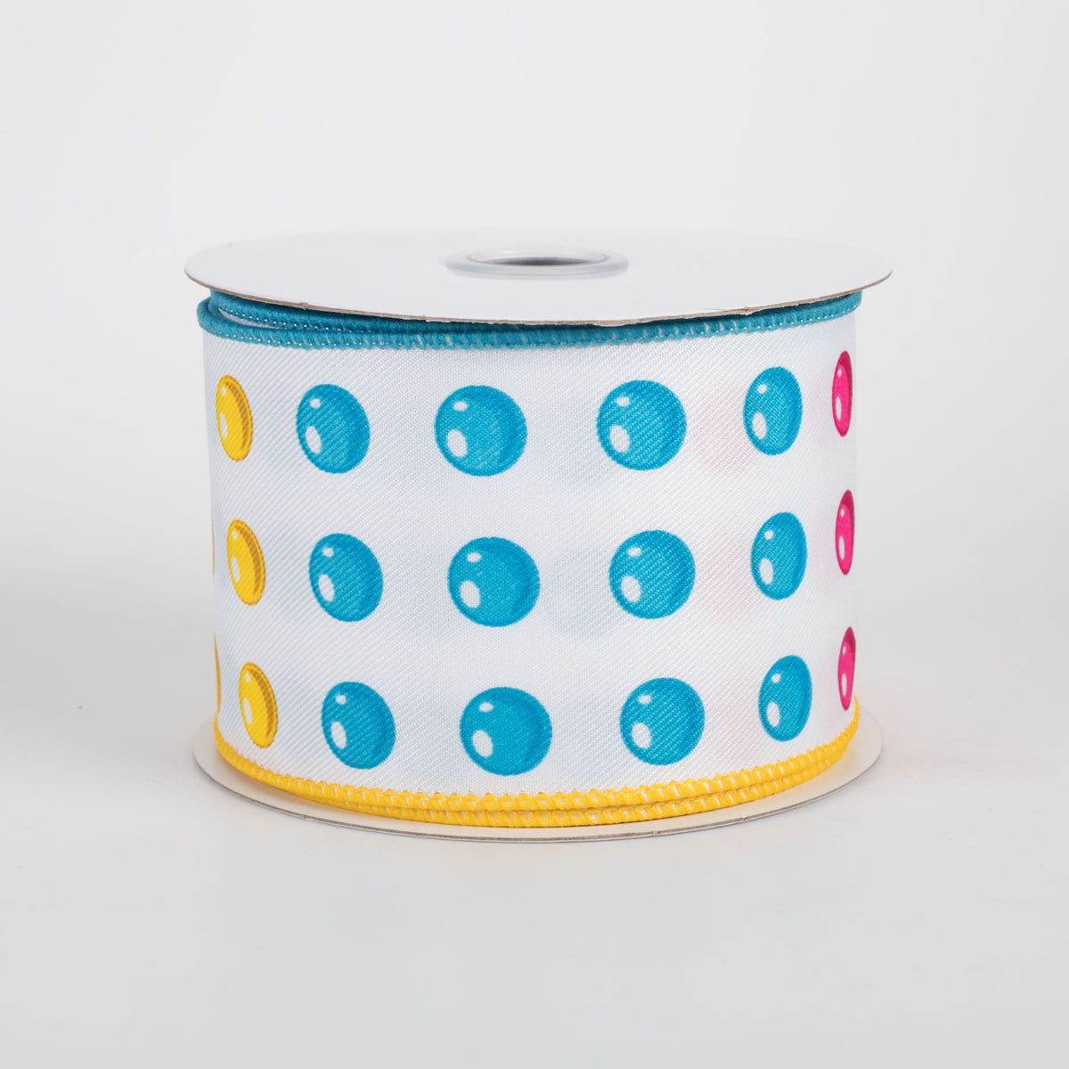 2.5" Candy Dots Ribbon: Bright Multicolor (10 Yards) Item Number: RGH1312RT
