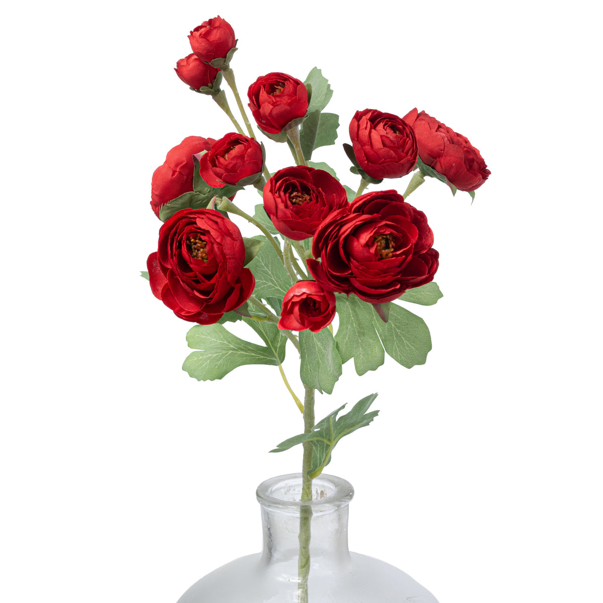 21" Ranunculus Spray: Red Item Number: 2280021RD